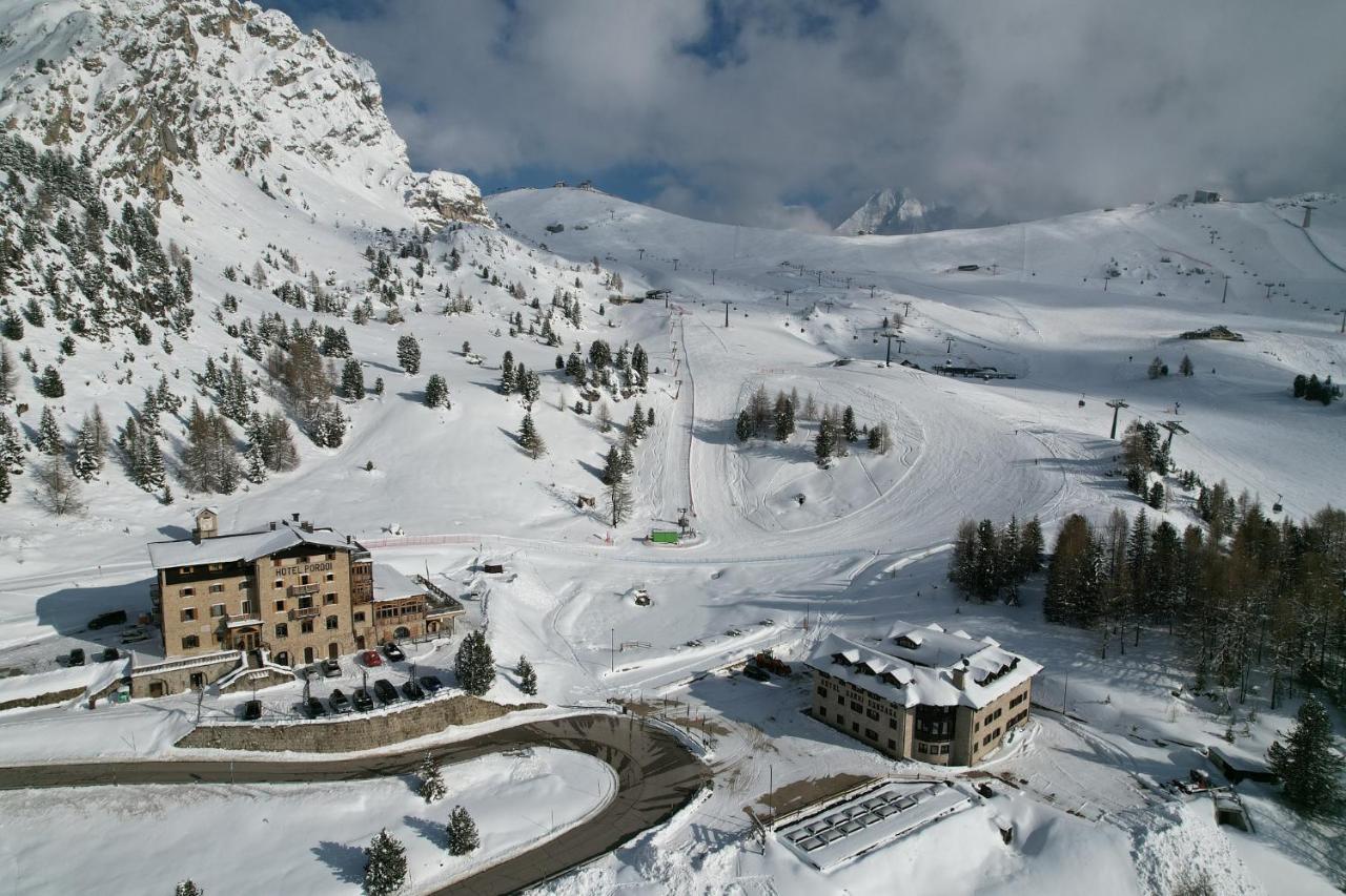Hotel Pordoi Passo Pordoi Vegetarian Hotel Canazei Kültér fotó
