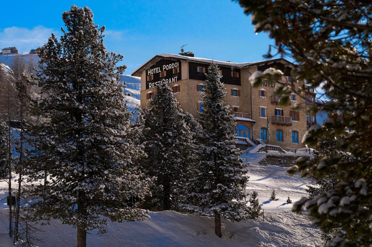 Hotel Pordoi Passo Pordoi Vegetarian Hotel Canazei Kültér fotó