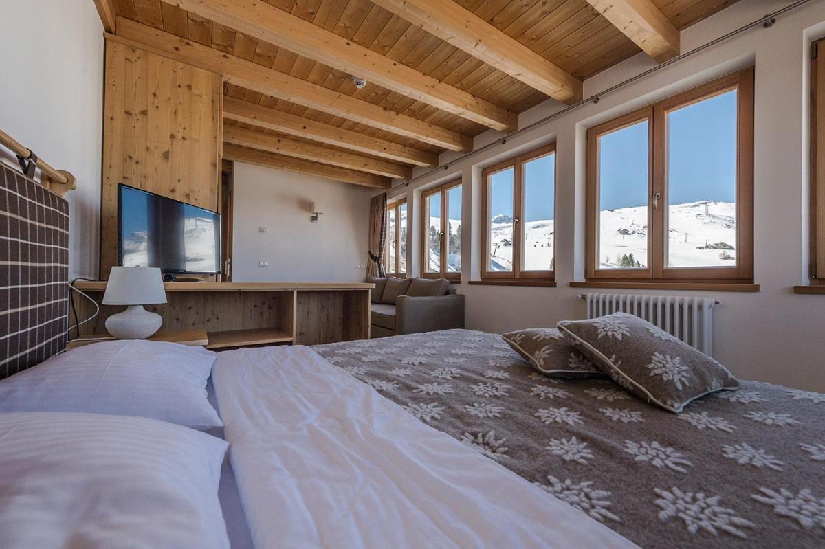 Hotel Pordoi Passo Pordoi Vegetarian Hotel Canazei Kültér fotó